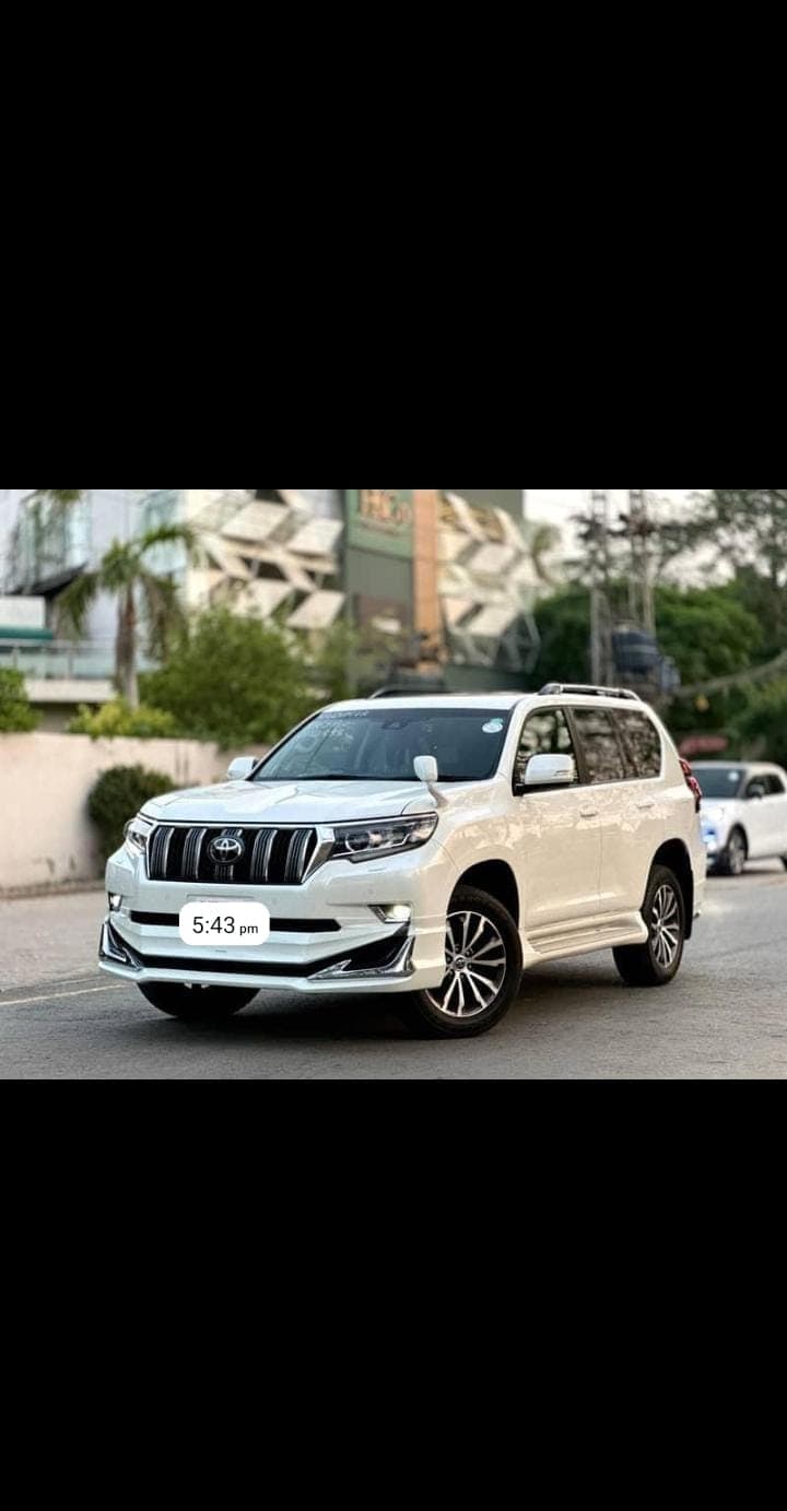 Toyota Prado TXL 2019 for rent